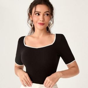 NWOT | Shien Mulvari Ringer Tee | US M